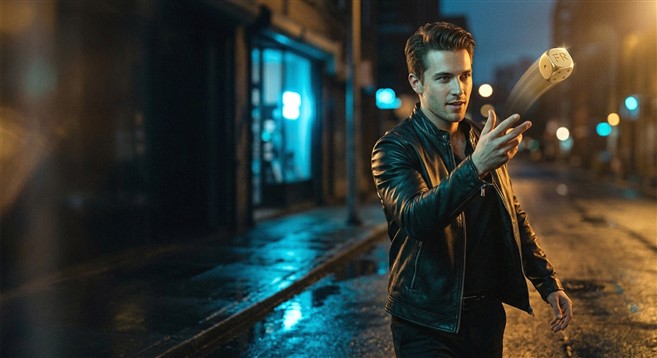 Player celebrating a winning spin at desktop screen